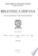 Bibliotheca Hispana; Revista de Información y Orientación Bibliográficas. Sección 3