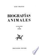Biografías animales