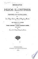 Biografías de hijos ilustres de la provincia de Guadalajara