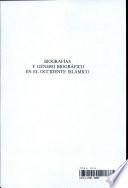Biografías y género biográfico en el Occidente Islámico