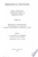 Biógrafos e historiadores del ministro de O'Higgins