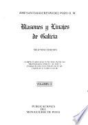 Blasones y linajes de Galicia: Parte genealógica, G-M. 2a ed