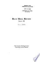 Blue Mesa Review