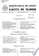 Boletâin oficial del estado: Gaceta de Madrid