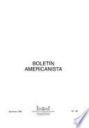 Boletín americanista
