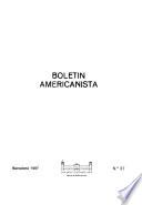 Boletín americanista