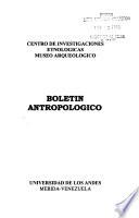 Boletín antropológico
