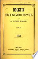 Boletín bibliográfico español