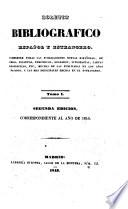 Boletin bibliografico español y estrangero