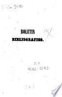 Boletín bibliográfico español y estranjero