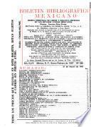 Boletín bibliográfico mexicano