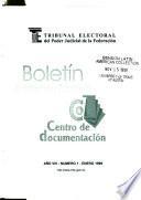 Boletín de adquisiciones recientes del Centro de Documentacíon