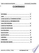 Boletín de adquisiciones recientes