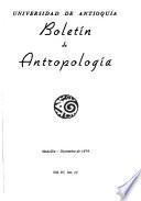 Boletín de antropología