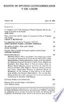 Boletín de estudios latinoamericanos y del Caribe