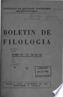 Boletín de filología