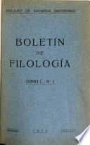 Boletín de filología