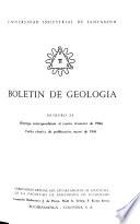 Boletín de geología