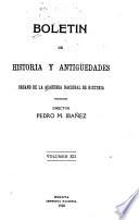Boletín de historia y antigüedades