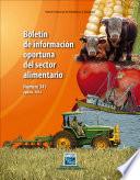Boletín de información oportuna del sector alimentario No. 345