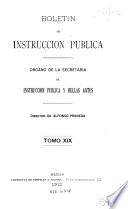 Boletín de instrucción pública