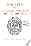 Boletín de la Academia Chilena de la Historia