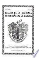 Bolétin de la Academia Hondureña