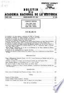Boletín de la Academia Nacional de la Historia