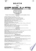 Boletín de la Academia Nacional de la Historia