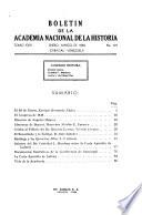 Boletín de la Academia Nacional de la Historia