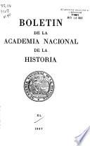 Boletín de la Academia Nacional de la Historia