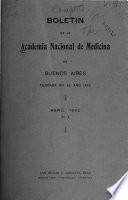 Boletín de la Academia Nacional de Medicina de Buenos Aires