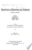 Boletín de la Biblioteca del Congreso de la Nación