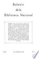 Boletín de la Biblioteca Nacional
