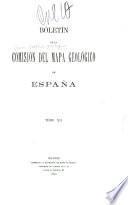 Boletín de la Comisión del Mapa Geológico de España