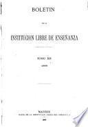 Boletín de la Institución Libre de Enseñanza