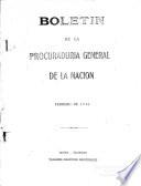 Boletin de la Procuraduría General de la Nación