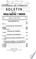 Boletín de la propiedad industrial y comercial