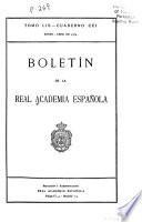 Boletín de la Real Academia Española