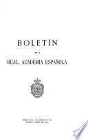 Boletín de la Real Academia Española
