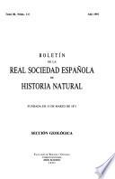 Boletín de la Real Sociedad Española de Historia Natural