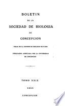 Boletín de la Sociedad de Biología de Concepción