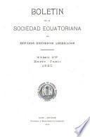 Boletín de la Sociedad Ecuatoriana de Estudios Históricos Americanos