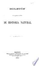 Boletín de la Sociedad Española de Historia Natural