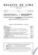 Boletín de Lima