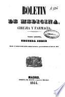 Boletín de medicina, cirugía y farmacia