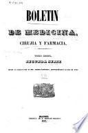 Boletín de medicina, cirugía y farmacia