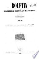 Boletín de medicina, cirugía y farmacia