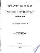 Boletin de minas, industria y construcciones