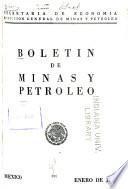 Boletín de minas y petróleo